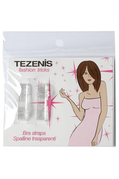 Sheer Silicone Straps, Transparent, large image number 2