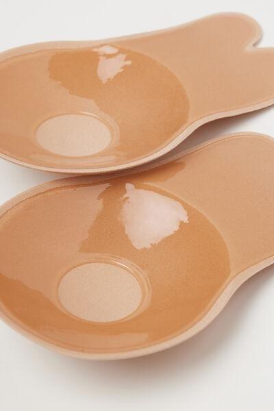 Nude Push-Up Effect Nipple Covers, Natural Blush, medium
