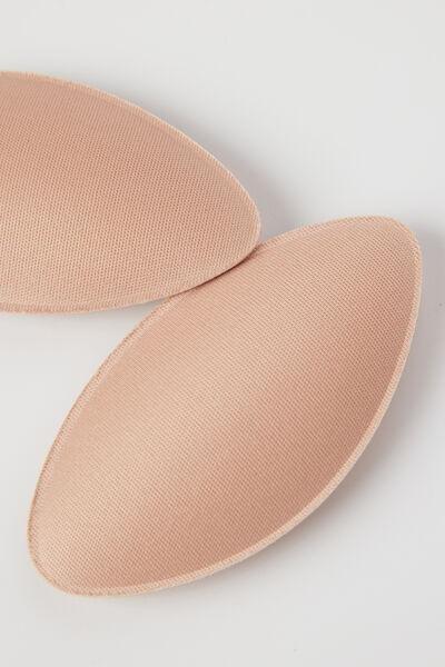 Beige Padded Fabric Pads, Natural Blush, medium