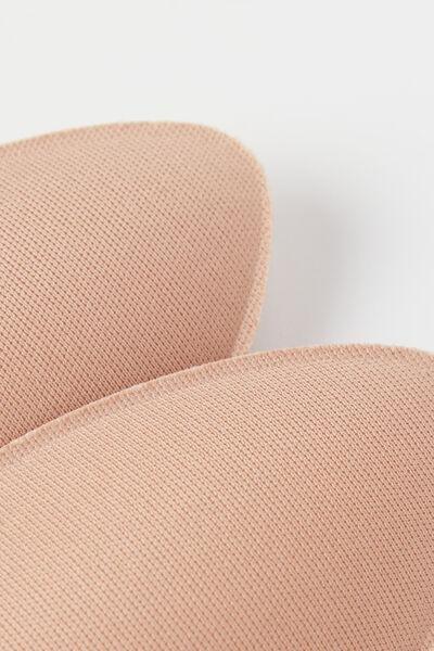 Beige Padded Fabric Pads, Natural Blush, medium