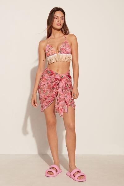 Pink Chiffon Pareo, , large image number 0