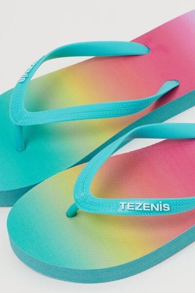 Multicolour Patterned Flip Flops, 5701_777Y, large image number 1