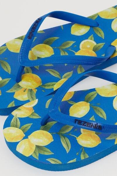 Multicolour Patterned Flip Flops, 5701_900Y, large image number 1