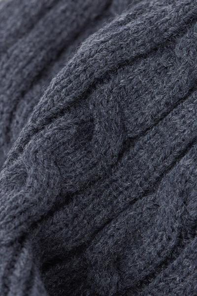 Navy Barretto Embroidered Acrylic Hat, 5701_159Z, medium