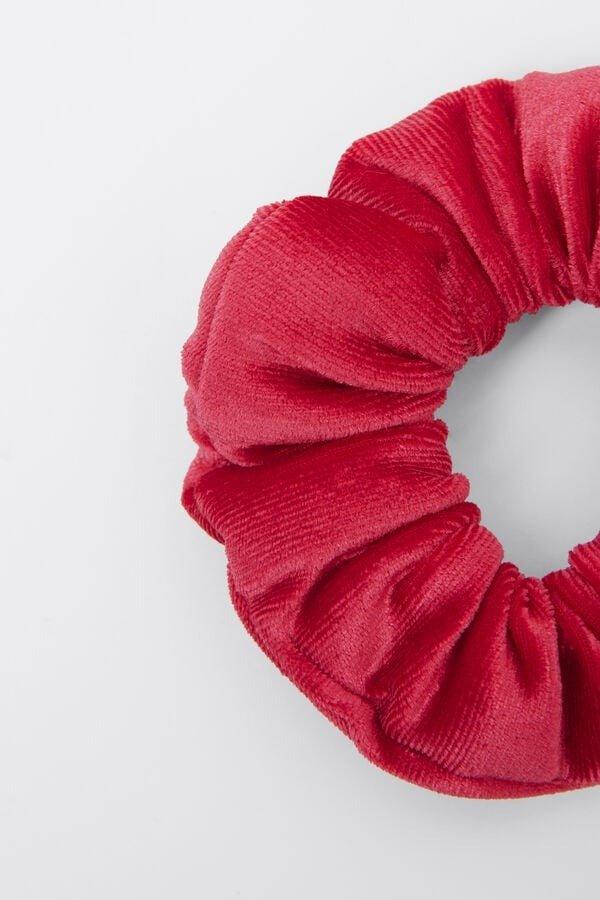Red Velvet Hair Elastic, 5701_873V, medium