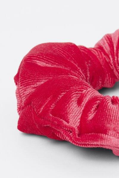 Red Velvet Hair Elastic, 5701_873V, large image number 3