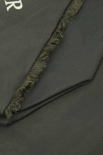 Green Waterproof Canvas Beach Bag, 5701_226Z, large image number 2
