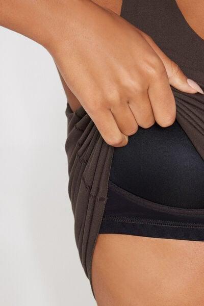 Brown Invisible Therm Vest-Style Bodysuit, 5701_495Z, large image number 3
