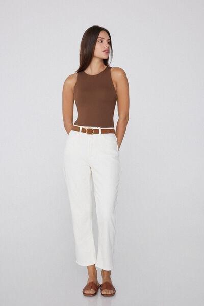 Caramel Light Touch Two In One Bra Bodysuit, , large image number 1