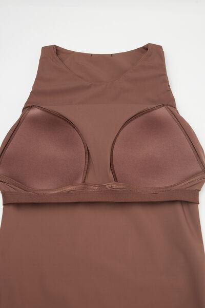Caramel Light Touch Two In One Bra Bodysuit, 5701_304Y, large image number 5