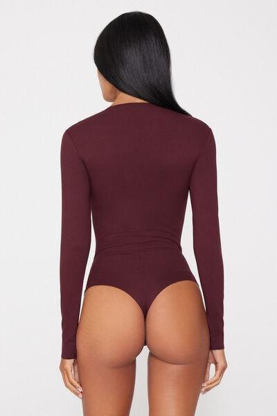 PRECIOUS RUBY Invisible Therm Long Sleeve Round Neck Body, 5701_581Z, medium