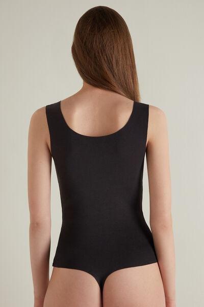 Black Laser-Cut Cotton Body, Women, , large image number 2