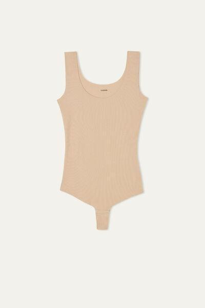 Tezenis - Nude Laser-Cut Cotton Body