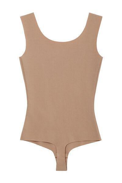 Tezenis - Nude Laser-Cut Cotton Body