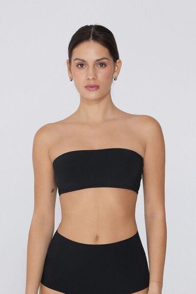 Black Sydney Bandeau Bra, Black, medium