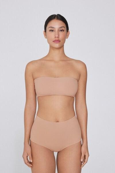 Nude Sydney Bandeau Bra Top, Natural Blush, large image number 3
