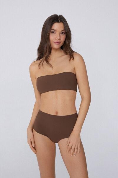 Beige Sydney Bandeau Bra Top, , large image number 1