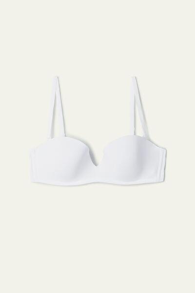 Tezenis - White New York Padded Bandeau Bra