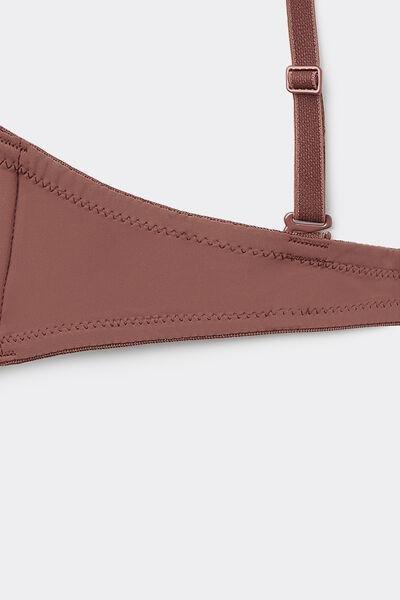 Caramel Padded Bandeau Lace Bra, 5701_304Y, large image number 5