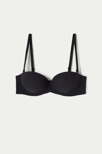 Black Madrid Bandeau Bra, Women, , large image number 4
