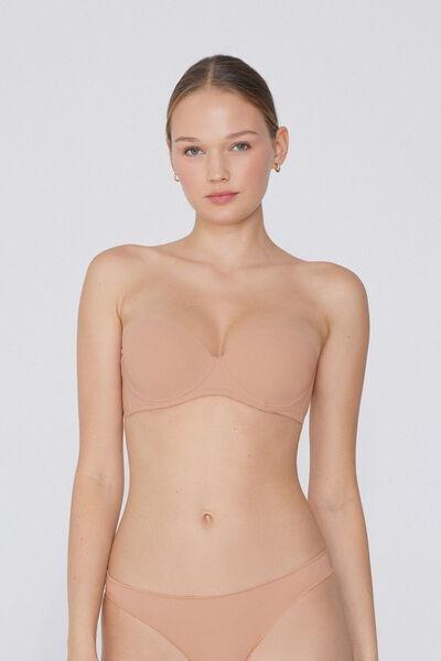 Nude Madrid Bandeau Bra, Natural Blush, medium
