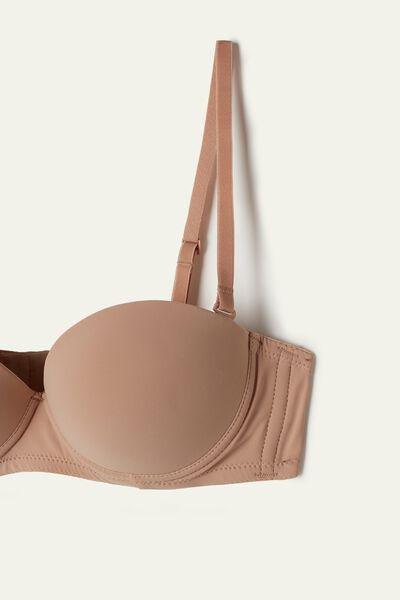 Nude Madrid Bandeau Bra, Natural Blush, large image number 7