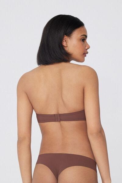 Caramel Madrid Super Padded Bandeau Lace Bra, 5701_304Y, large image number 2