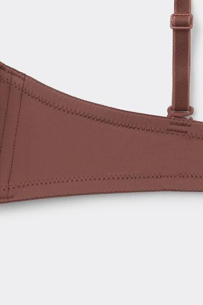 Caramel Madrid Super Padded Bandeau Lace Bra, 5701_304Y, large image number 5