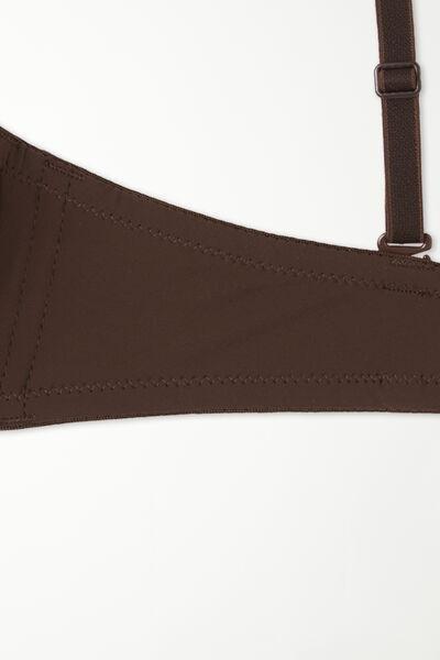 Brown Strapless Padded Bra, 5701_830W, large image number 5