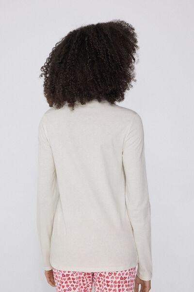 White Printed Cotton Top, , large image number 2