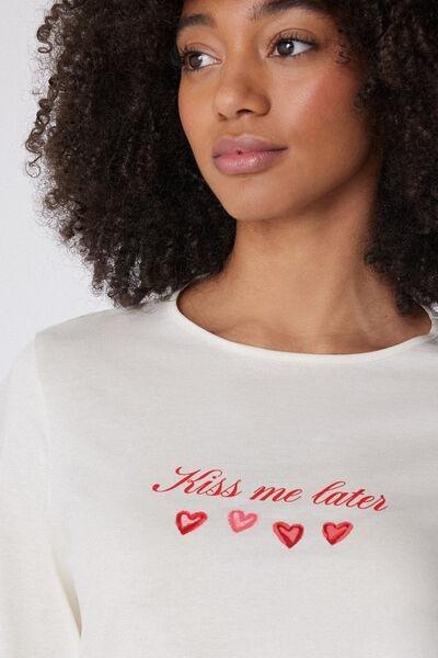 White Printed Cotton Top, , large image number 3