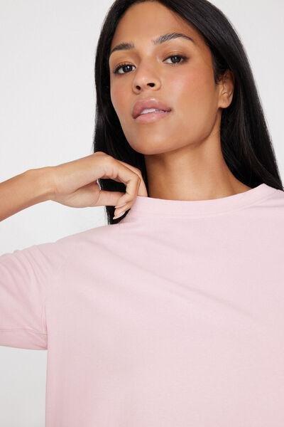 Pink Long Sleeve Modal Top, 5701_482Z, large image number 3