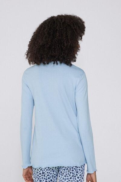 Blue Long Sleeve Top, , large image number 2