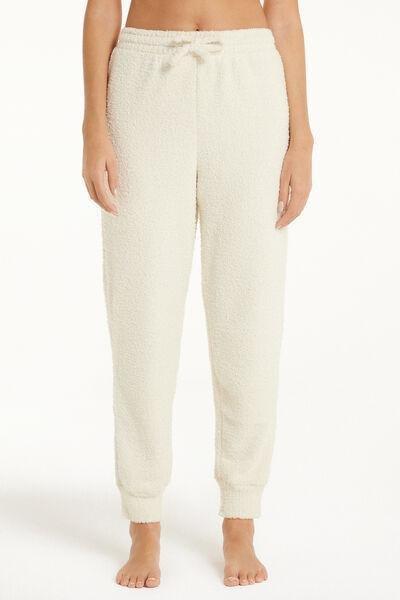 Cream New Teddy Trousers, , large image number 1