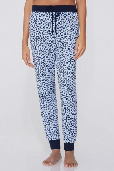 Multicolour Printed Drawstring Trousers, , large image number 0