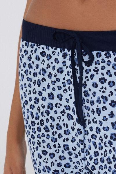 Multicolour Printed Drawstring Trousers, , large image number 3