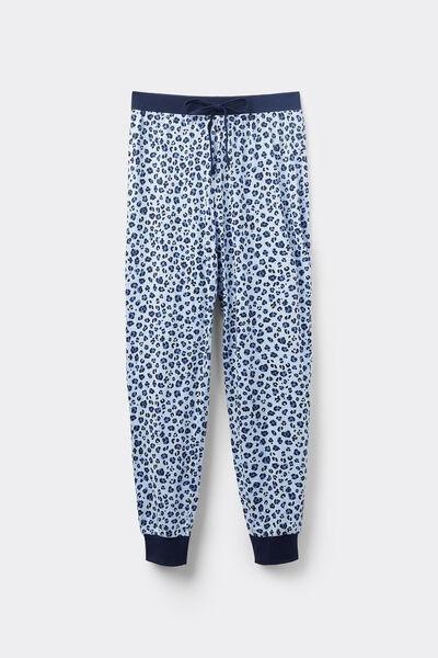 Multicolour Printed Drawstring Trousers, , large image number 4