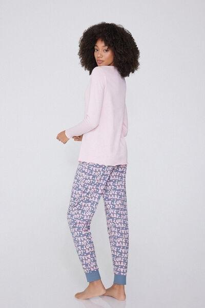 Multicolour Printed Drawstring Trousers, , large image number 1
