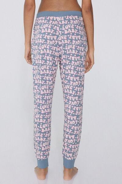 Multicolour Printed Drawstring Trousers, , large image number 2