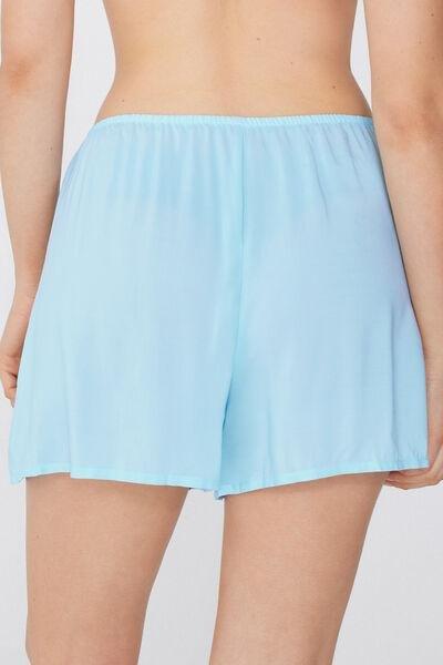 Blue Canvas Shorts, , large image number 2