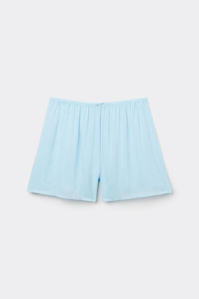 Blue Canvas Shorts, , large image number 4