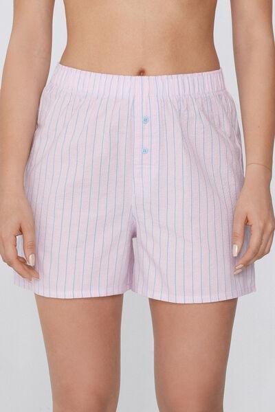 Pink Cringle Canvas Shorts, , medium