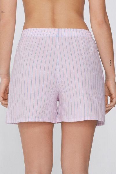 Pink Cringle Canvas Shorts, , large image number 2