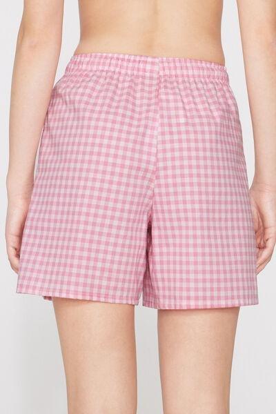 Pink Drawstring Canvas Shorts, 5701_532Z, large image number 2