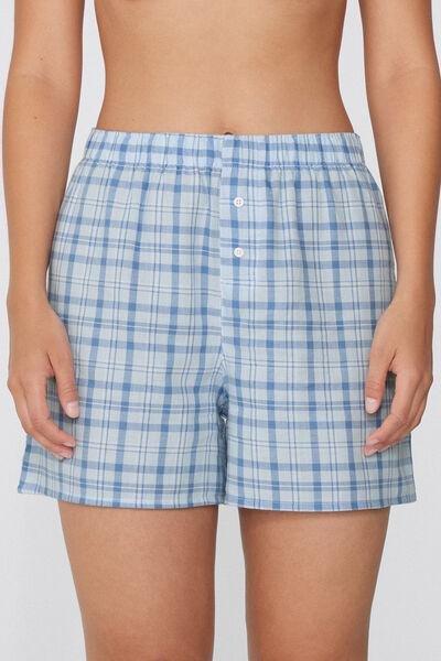 Blue Canvas Shorts, , large image number 0