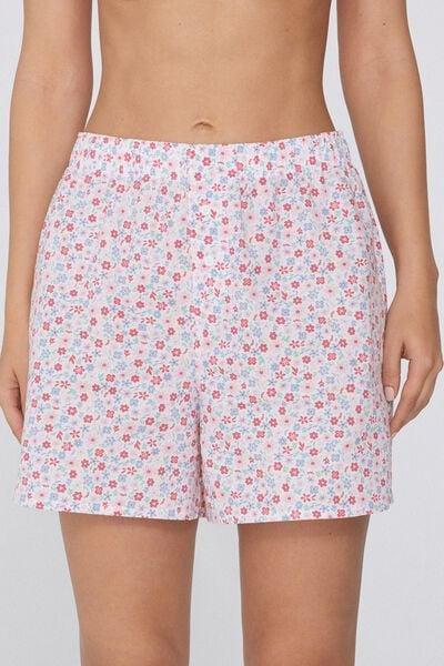 Pink Canvas Shorts, 5701_710Y, medium