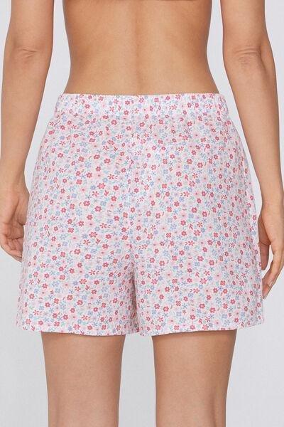 Pink Canvas Shorts, 5701_710Y, medium