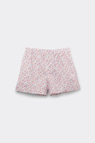 Pink Canvas Shorts, 5701_710Y, large image number 4
