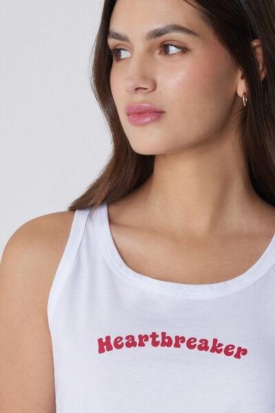 White Printed Camisole, , large image number 3
