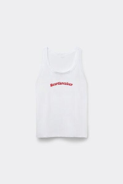 White Printed Camisole, 5701_712Y, large image number 4